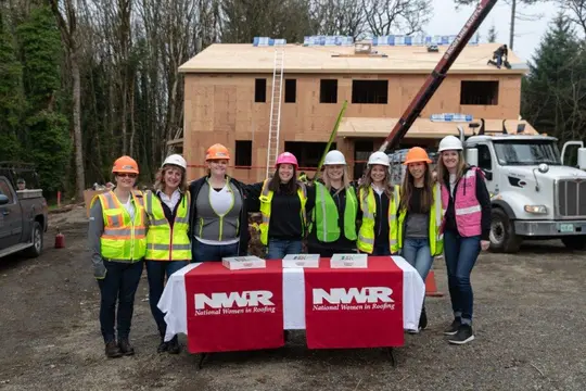 NWIR Group shot at a jobsite 
